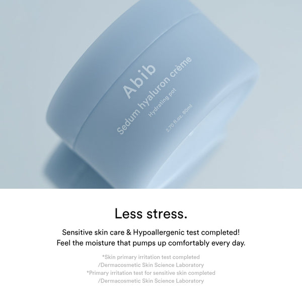 Sedum hyaluron cream Hydrating pot