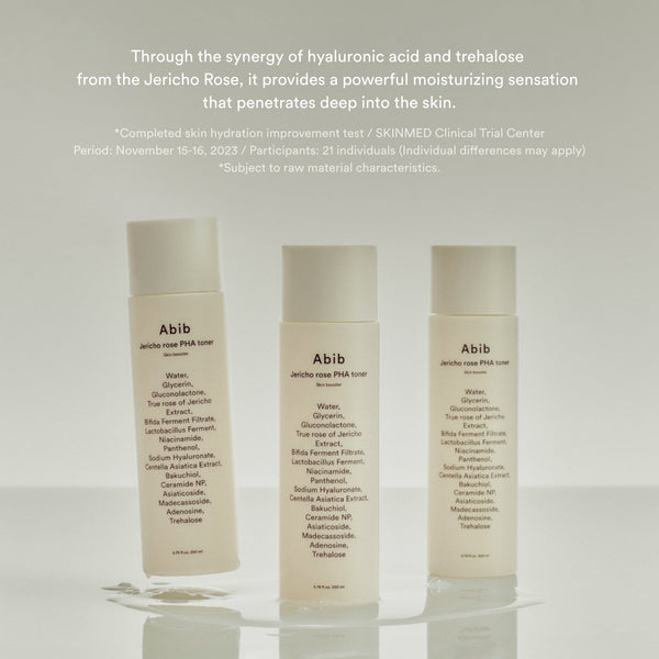 Jericho rose PHA toner Skin booster