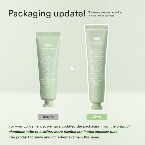 Heartleaf cream Calming tube