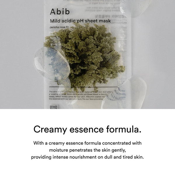 Mild acidic pH sheet mask Jericho rose fit(10 sheets)