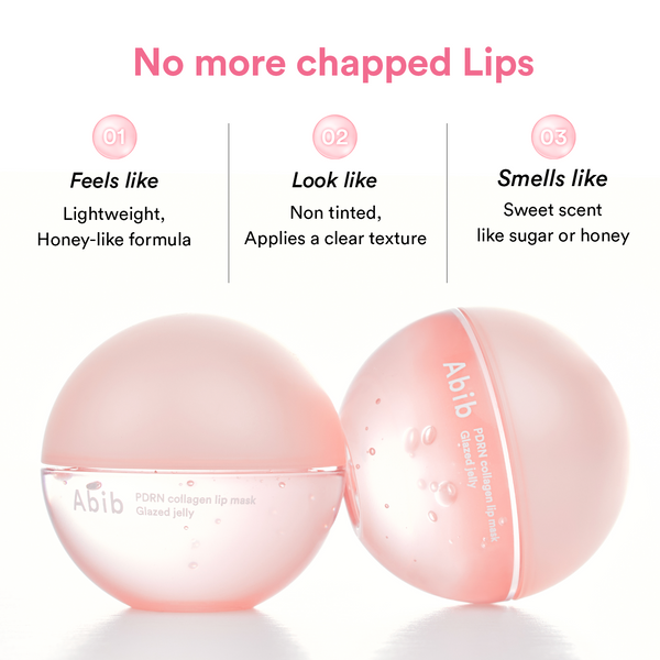 PDRN collagen lip mask Glazed jelly
