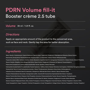 PDRN Volume fill-it booster crème 2.5 tube 30ml
