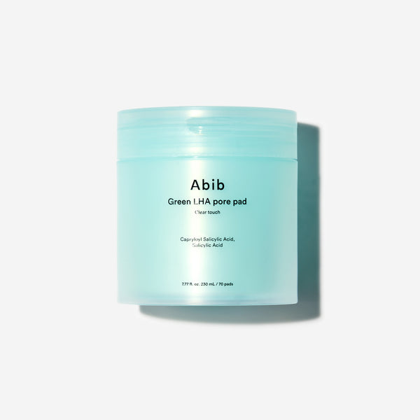 Green LHA pore pad Clear touch