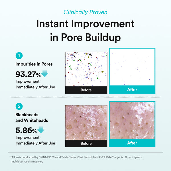 Green LHA pore pad Clear touch