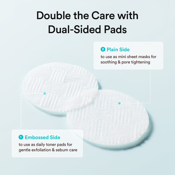 Green LHA pore pad Clear touch