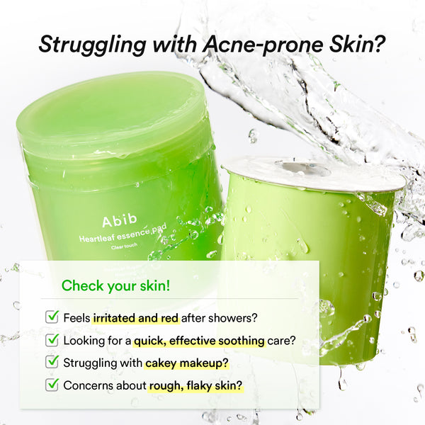 Heartleaf essence pad Clear touch