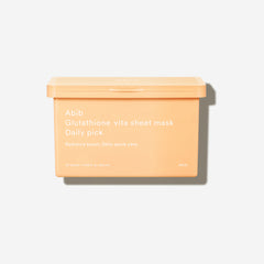 Glutathione vita sheet mask Daily pick