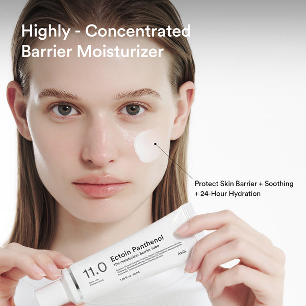 Ectoin panthenol 11% moisturizer Barrier tube