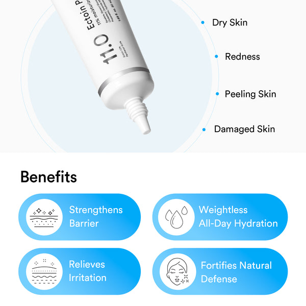 Ectoin panthenol 11% moisturizer Barrier tube