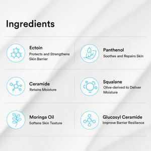 Ectoin panthenol 11% moisturizer Barrier tube