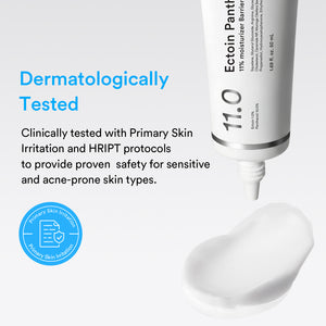 Ectoin panthenol 11% moisturizer Barrier tube
