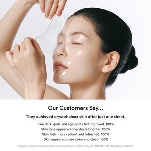 Glow collagen mask Glutathione film