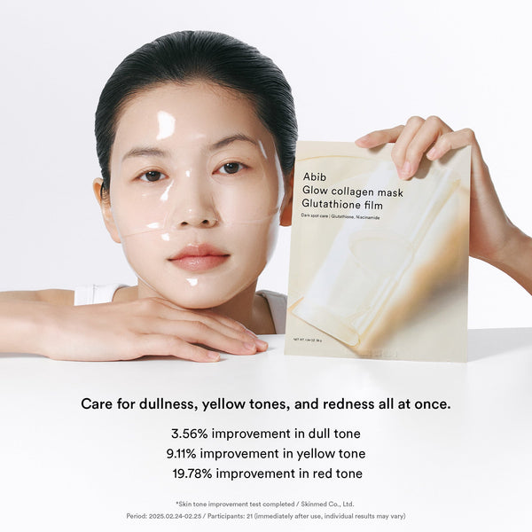 Glow collagen mask Glutathione film