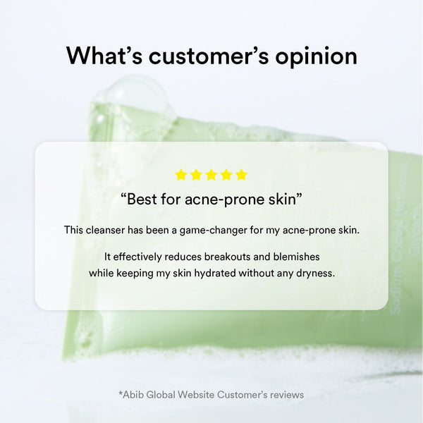 Acne foam cleanser Heartleaf foam
