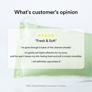 Acne foam cleanser Heartleaf foam