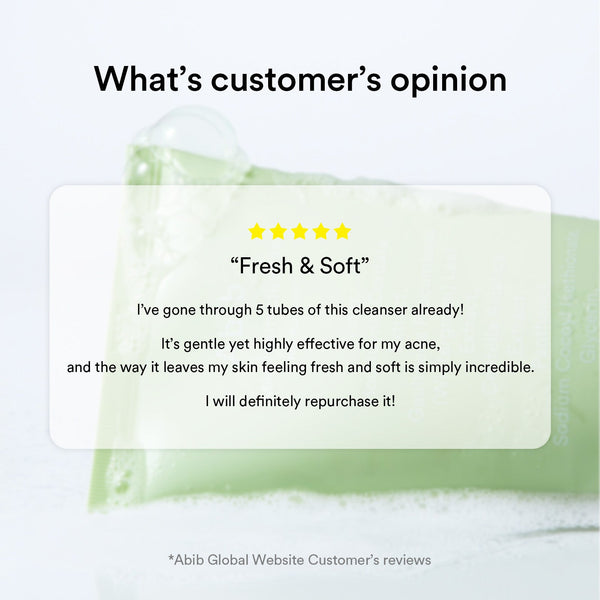Acne foam cleanser Heartleaf foam
