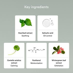 Acne foam cleanser Heartleaf foam