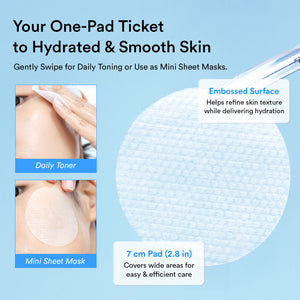 Sedum hyaluron pad Hydrating touch