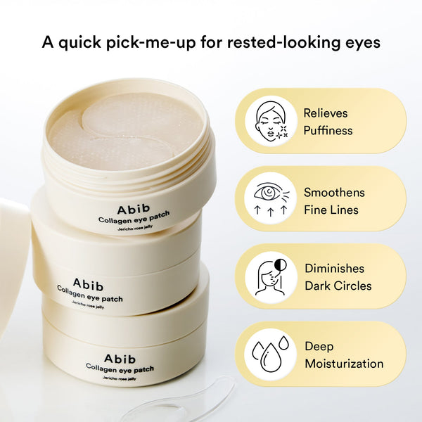 Collagen eye patch Jericho rose jelly