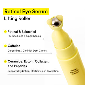 Retinal eye serum Lifting roller