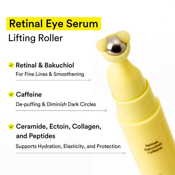 Retinal eye serum Lifting roller