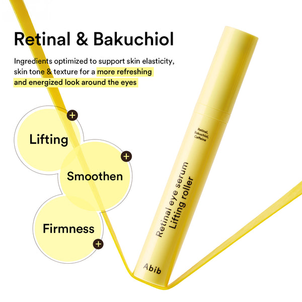 Retinal eye serum Lifting roller
