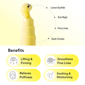 Retinal eye serum Lifting roller