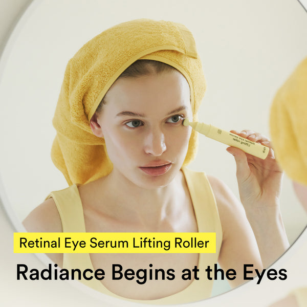 Retinal eye serum Lifting roller