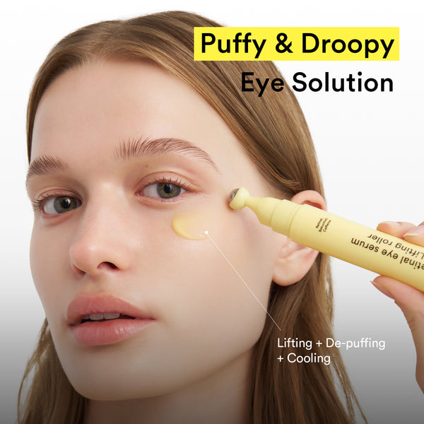 Retinal eye serum Lifting roller