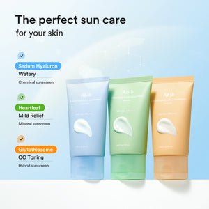 Heartleaf mild sunscreen Relief tube SPF50+ PA++++ 50ml