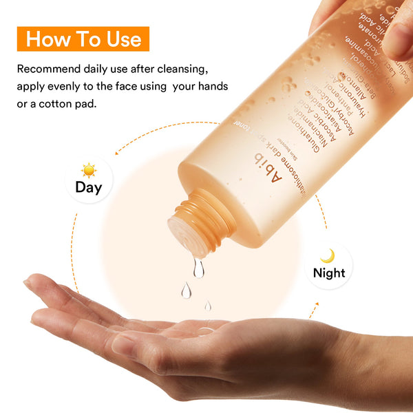 Glutathiosome dark spot toner Skin booster