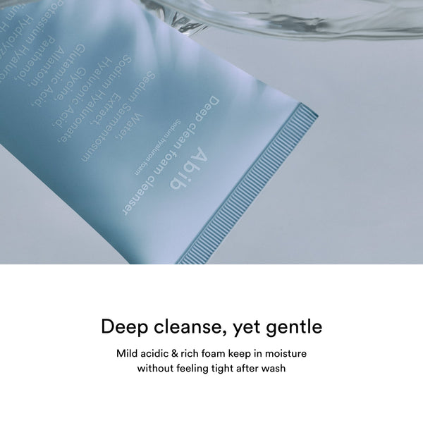 Deep clean foam cleanser Sedum hyaluron foam