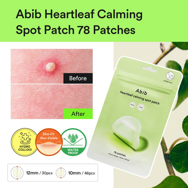 Heartleaf calming spot patch