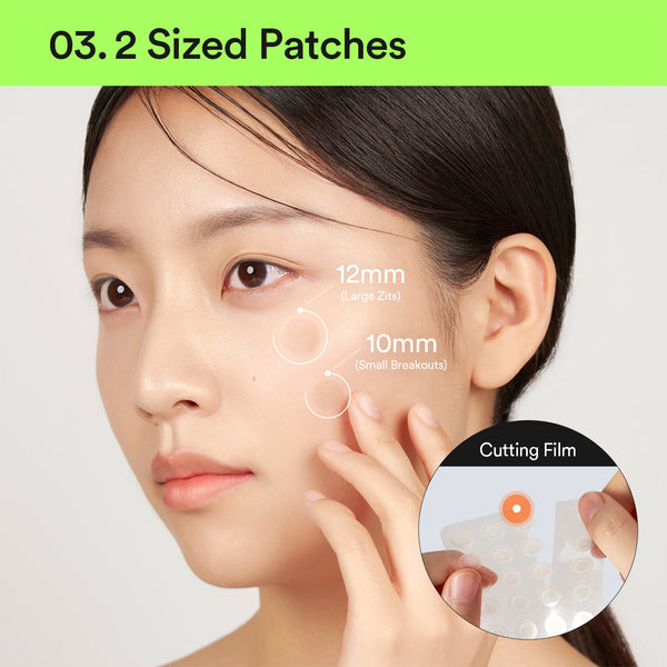 Heartleaf calming spot patch