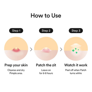 Heartleaf calming spot patch