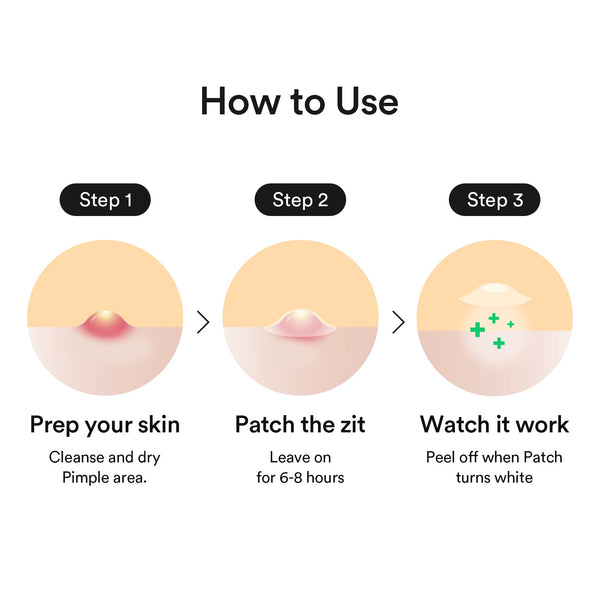Heartleaf calming spot patch