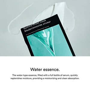Gummy sheet mask Madecassoside sticker(10 sheets)