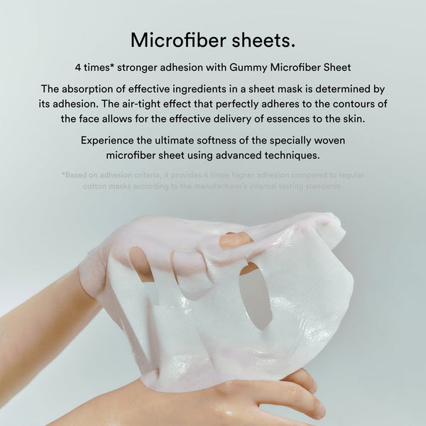 Gummy sheet mask Madecassoside sticker(10 sheets)