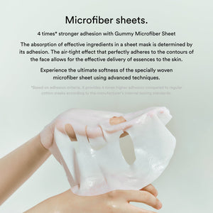 Gummy sheet mask Heartleaf sticker(10 sheets)