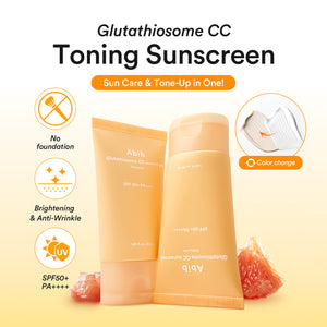 Glutathiosome CC sunscreen Toning tube