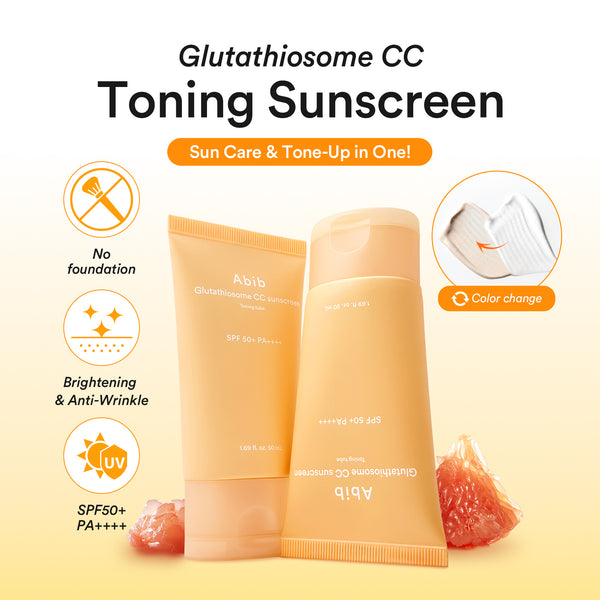 Glutathiosome CC sunscreen Toning tube