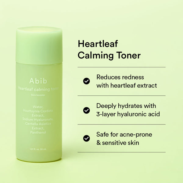 Heartleaf calming Trial kit