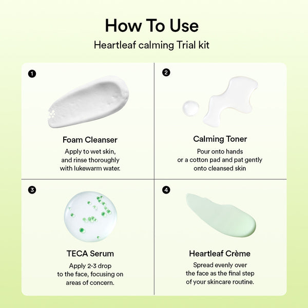 Heartleaf calming Trial kit