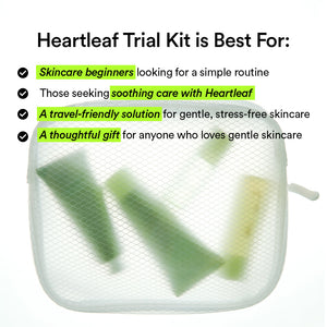 Heartleaf calming Trial kit