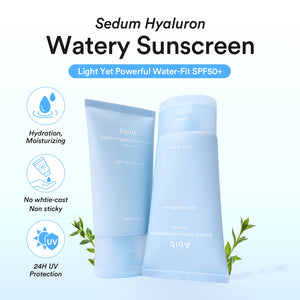 Sedum hyaluron sunscreen Watery tube