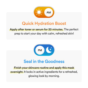 Collagen gel mask Heartleaf jelly (10 masks)