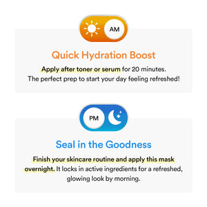Collagen gel mask Sedum jelly (10 masks)