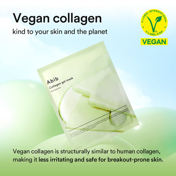 Collagen gel mask Heartleaf jelly (10 masks)